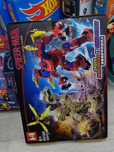 Конструктор “SPIEER-MAN: Bright New Dawn — Spider Hero Mecha vs Sand — 1