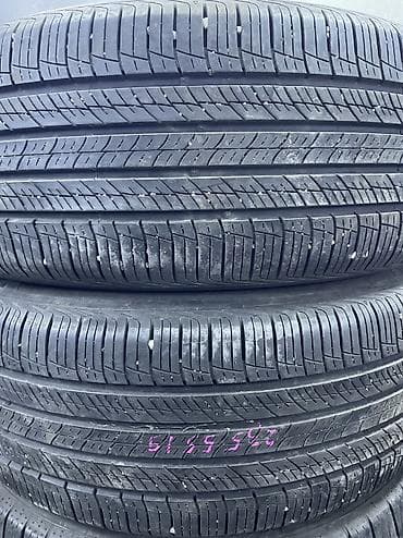 7800: Шины 235 / 55 / R 19, Лето, Б/у, Пара, Легковые, Корея, Hankook — 1