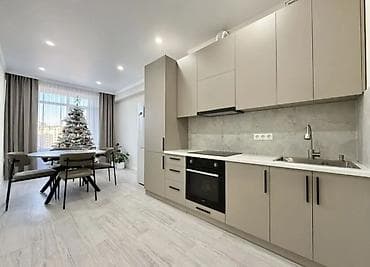 binar: 2 комнаты, 59 м², Асанбай мкр 7 этаж, Евроремонт — 2