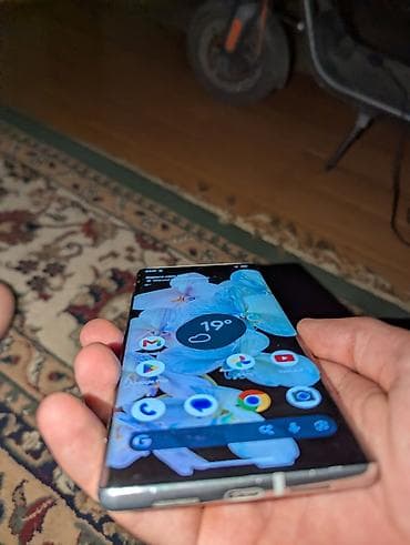 google fold: Google Pixel 6 Pro, Б/у, 256 ГБ, цвет - Белый, 1 SIM, eSIM — 3