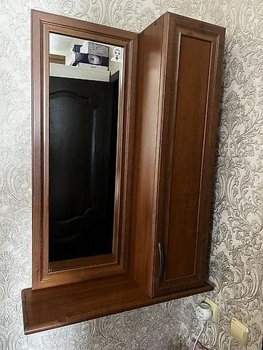 подставка под куран: Спальный гарнитур, Двуспальная кровать, Дерево, цвет - Коричневый — 4