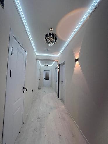 Квартиры: 3 комнаты, 89 м², Пишпек Элитка, 4 этаж, Евроремонт — 3