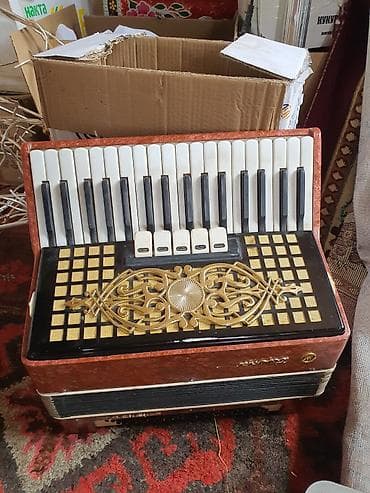цена проигрыватель виниловых пластинок: Аккордеон «аккорд Ореон-2» - Тип: клавишно-кнопочный баян - Правая — 1