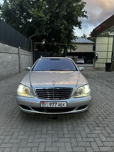 mersedes s 500: Mercedes-Benz S-Class: 2003 г., 5 л, Автомат, Газ, Седан — 7
