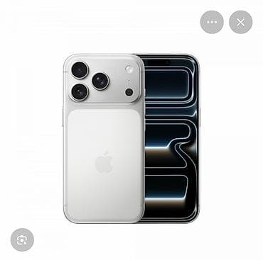 12 про мак: IPhone 17 Pro, Б/у, 256 ГБ, Серебристый, Зарядное устройство, Защитное стекло, Чехол, 99 % — 1