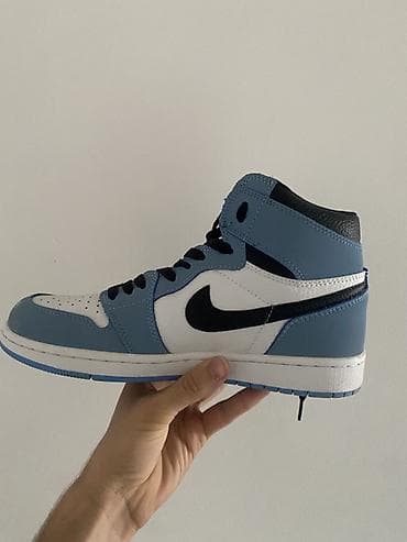 майкл джордан: Мужские кроссовки, 43, Air Jordan, Новый, цвет - Голубой — 3