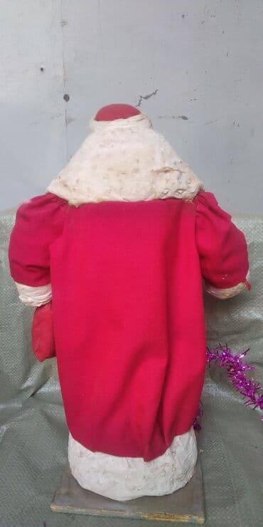 Сушилки: Большая напольная фигура Деда Мороза (елочная/интерьерная декорация) — 5