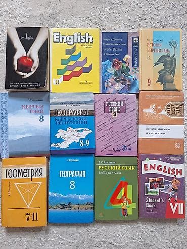 рус: Подборка учебников и книг для школы и чтения на английском и русском — 1