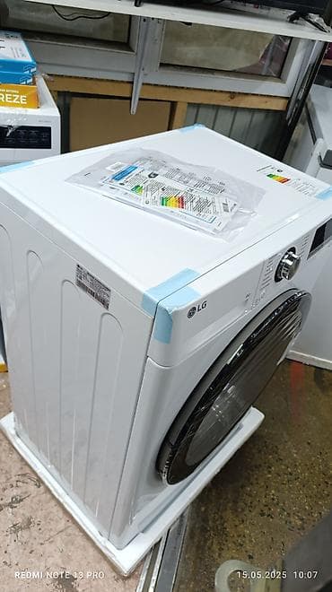 газ таганок: Кир жуучу автомат машина, Жаңы, LG, 8 кг чейин, Фронталдык, Дүңүнөн — 5