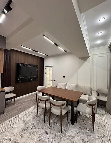 Квартиры: 2 комнаты, 55 м², Элитка, Элитка, 13 этаж, Дизайнерский ремонт — 2