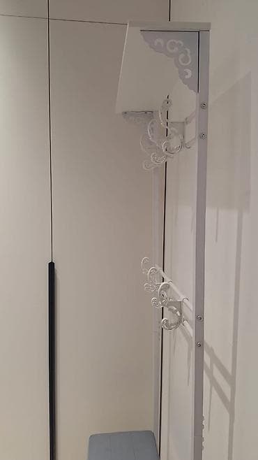 Комплекты мягкой мебели: Гарнитур для прихожей, Б/у, Вешалка, Металл, Самовывоз, Платная доставка, цвет - Белый — 3