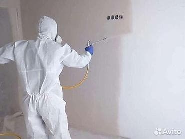 Буюртмага эшиктер: Дубалдарды сырдоо, Шыптарды сырдоо, Терезелерди сырдоо, Майдын негизинде, Суунун негизинде, 6 жылдан ашык тажрыйба — 8