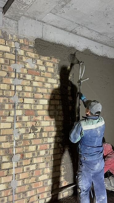 кирпич полнотелый: Штукатурка стен Больше 6 лет опыта — 2