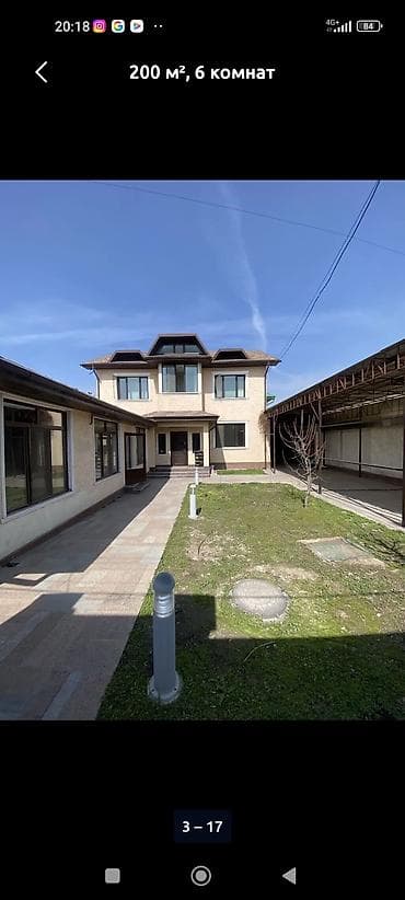 200 м², 6 бөлмө, Брондолгон эшиктер — 3