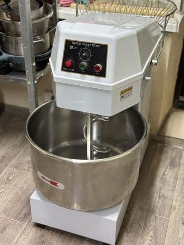 поворотный столик для торта: Спиральный тестомес "Spiral Dough Mixer" предназначен для замешивания — 1