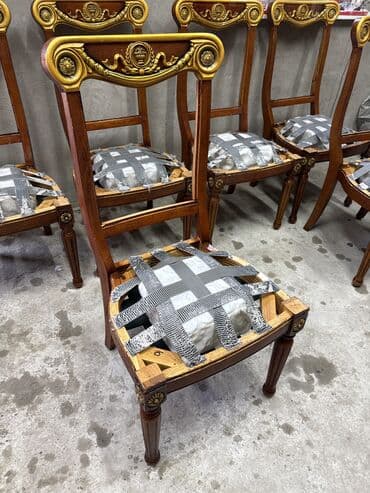 мебель в ванную комнату под заказ: Стул для кухни, Новый, Дерево, цвет - Коричневый — 2