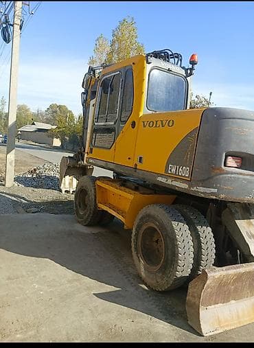 Транспорт: Экскаватор, Volvo, 2004 г., Колесный — 3