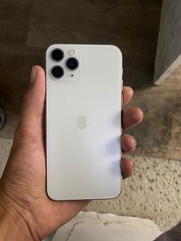 IPhone 11 Pro, 64 ГБ, цвет Silver (серебристый). Акумлятор73 - lalafo.kg да IPhone 11 Pro, 64 ГБ, цвет Silver (серебристый). Акумлятор73 -