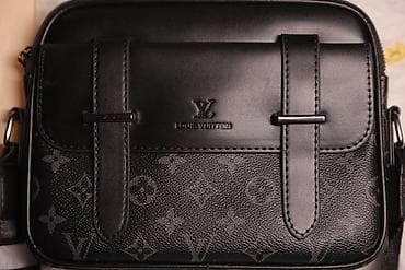 Сумки: Классическая сумка, Louis Vuitton, Материал: Экокожа, Застежка на молнии, Мужские, Новый — 3