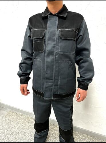 мужская повседневная одежда: Костюм летний с брюками из прочного износостойкого материала Ткань — 5