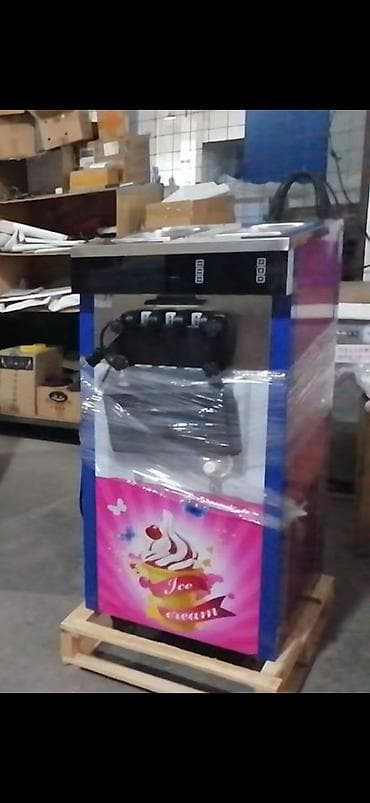 кел кел: Профессиональный аппарат для мягкого мороженого (напольный) - Три — 1