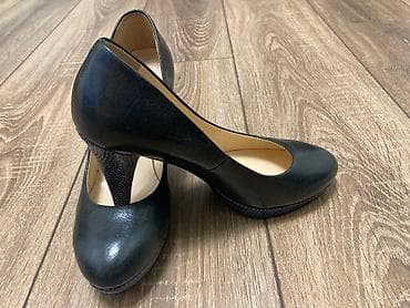 Ботинки и ботильоны: Туфли, 38, Nordman, Новый, цвет - Синий, Самовывоз — 1