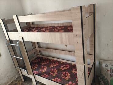 двухъярусные кровати из металла: Двухъярусная кровать из ЛДСП с металлической лестницей - Конструкция — 2