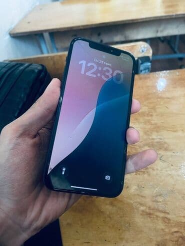 бу 11 айфон: IPhone 12, Колдонулган, 128 ГБ, Black Titanium, Заряддоочу түзүлүш, Коргоочу айнек, Кабель, 79 % — 3