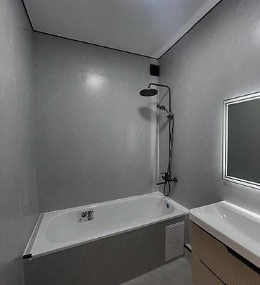 Недвижимость: 3 комнаты, 90 м², Асанбай мкр Элитка, 12 этаж, Дизайнерский ремонт — 9