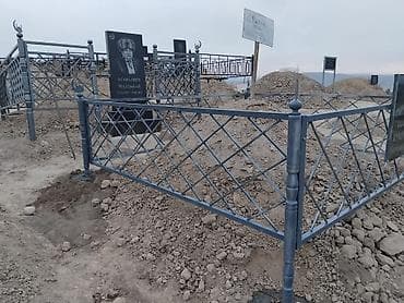 Деревянные заборы: Деревянная ограда для могилы - Материал: массив древесины — 7