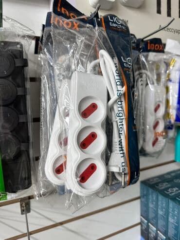 индикатор тока: Удлинитель, Силовые, 3 розетки — 1