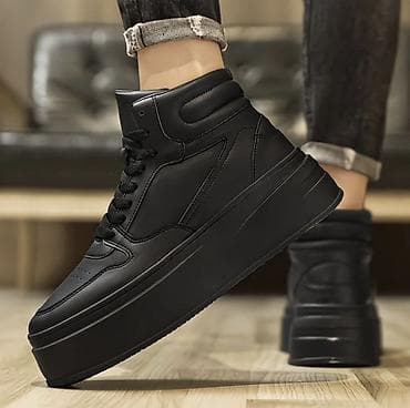 высокие: Высокие кроссовки с платформой и скрытым подъёмом 10 см - Цвет — 2