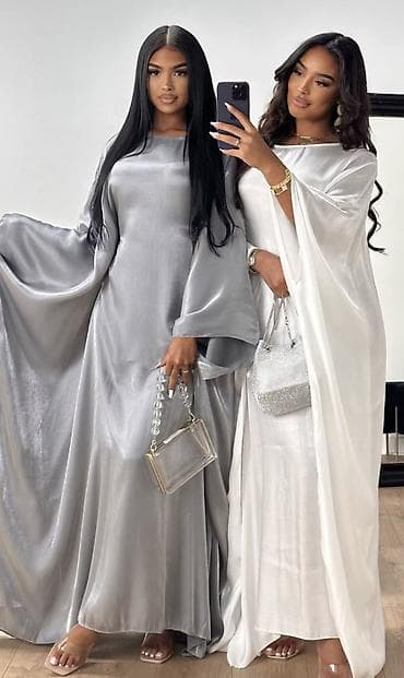 бабочка бантик: Вечернее платье, Длинная модель, С рукавами, Стандарт — 1