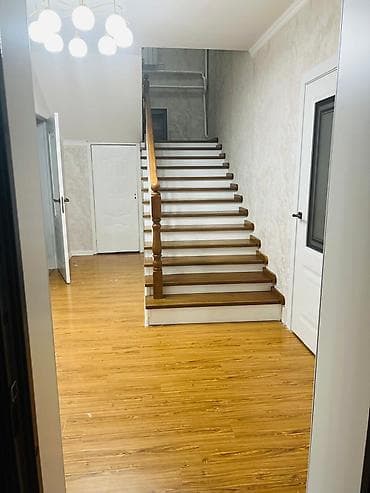 Металлические лестницы: Деревянная лестница Для дома, Вид дерева: Дуб, Форма лестницы: Много-маршевая, Стиль: Классический — 6