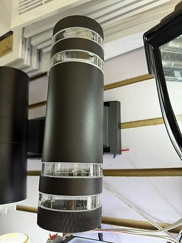 Внутренняя отделка: Уличный/фасадный бра FAN M515-2-BK-E27 - Тип: настенный уличный — 4
