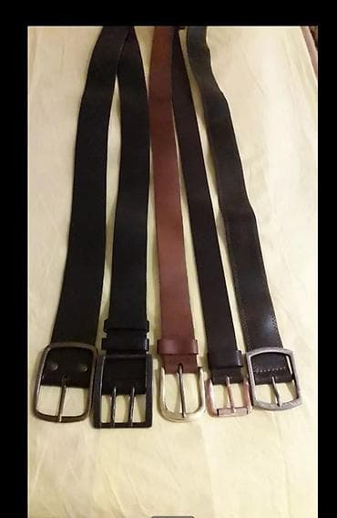 Ремень, Другой бренд, Материал: Натуральная кожа, Мужские, Б/у