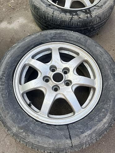 рай панель: Колеса в сборе 205 / 65 / R 16, Лето, Б/у, Комплект, Литые, отверстий - 5 — 1