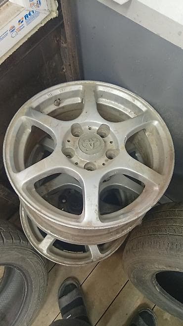 lexus rx 470: Литые Диски R 15 Toyota, Комплект, отверстий - 5, Б/у — 3