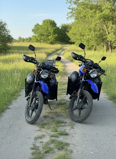 электронные мотоциклы: Классический мотоцикл Suzuki, 200 куб. см, Бензин, Взрослый, Новый — 2