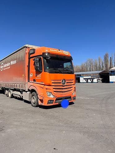 эстима двери: Тягач, Mercedes-Benz, 2014 г., Тентованный — 2