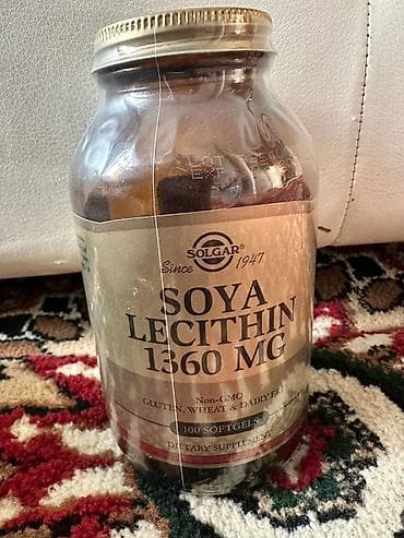 игрушка для взрослых: Solgar Soya Lecithin 1360 mg — пищевая добавка в мягких капсулах — 2