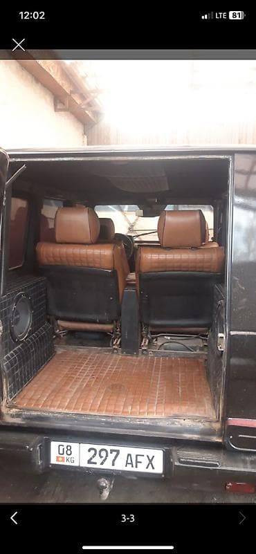 мерс кабан: Mercedes-Benz G-Class: 1986 г., 2.2 л, Автомат, Дизель, Внедорожник — 8