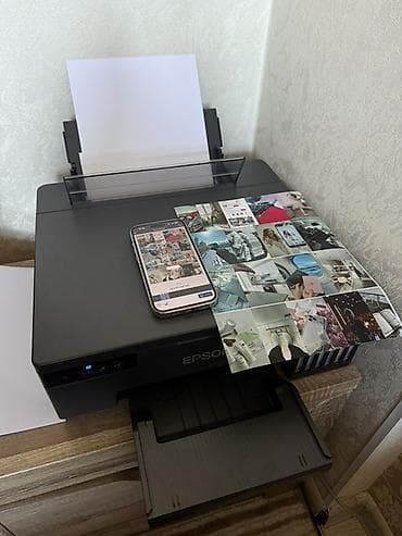 epson: Фото-принтер Epson EcoTank L8050 - Тип: струйный цветной фотопринтер — 4