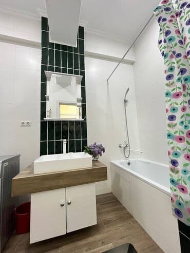 суточный квартира бишкек 2 комнатная: 2 комнаты, Душевая кабина, Постельное белье, Кондиционер — 4