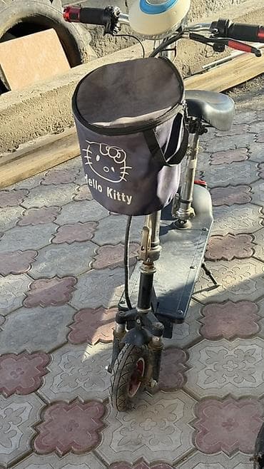 Детский самокат, Двухколёсный