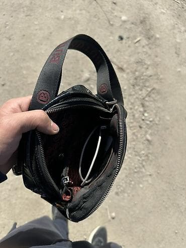 Личные вещи: Классическая сумка, Butun, Материал: Искусственная кожа, Множество карманов, Мужские — 5