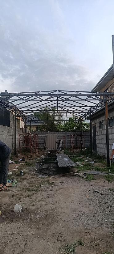 навес сварка: Изготовление каркасов Материал: Металл — 7