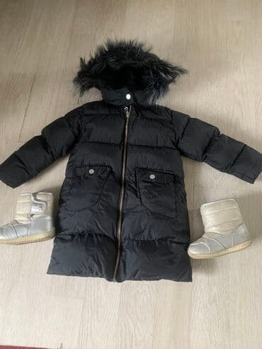сумка для школы: Куртка на 4-5 лет в подарок сапоги качество супер — 1