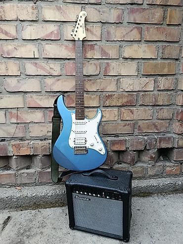 Гитары: Продам комплект: электрогитара Yamaha Pacifica 112J + комбик Ibanez — 2