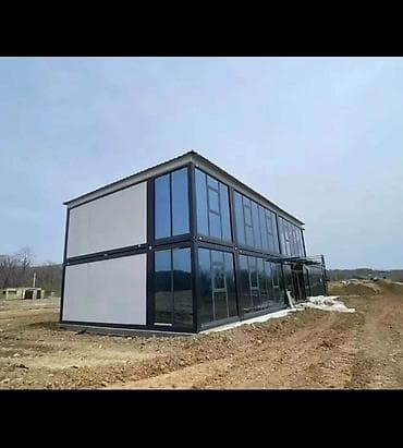 пищевой контейнер: Модульный контейнерный дом/офис магазин, из сэндвич‑панелей - — 2